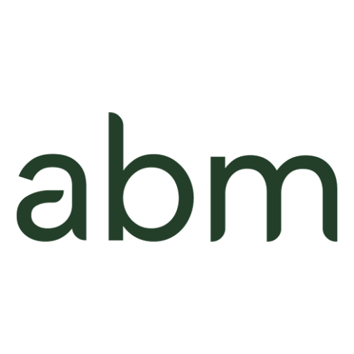 Logo ABM en vert foncé